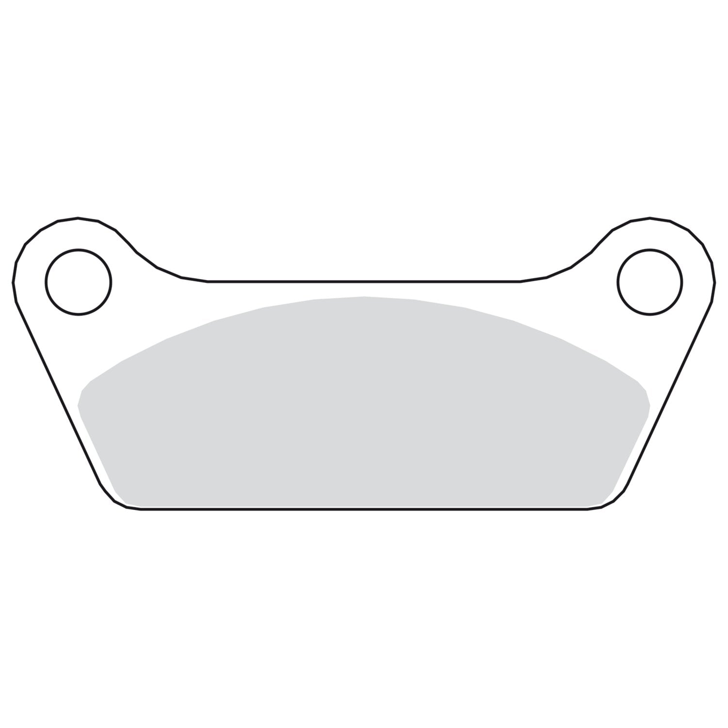 EBC brake pad set - Organic