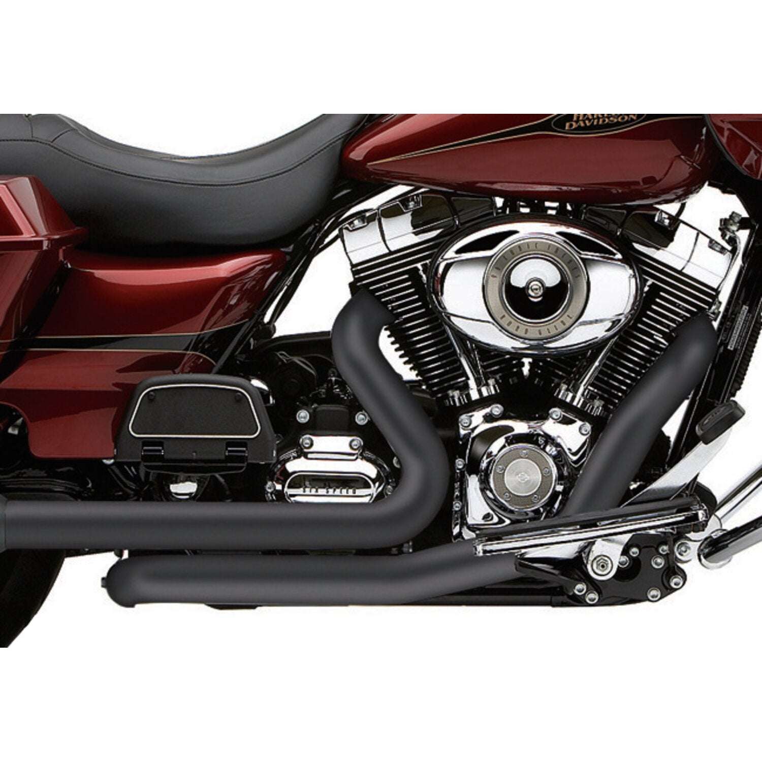 Cobra independant dual head pipes with power port