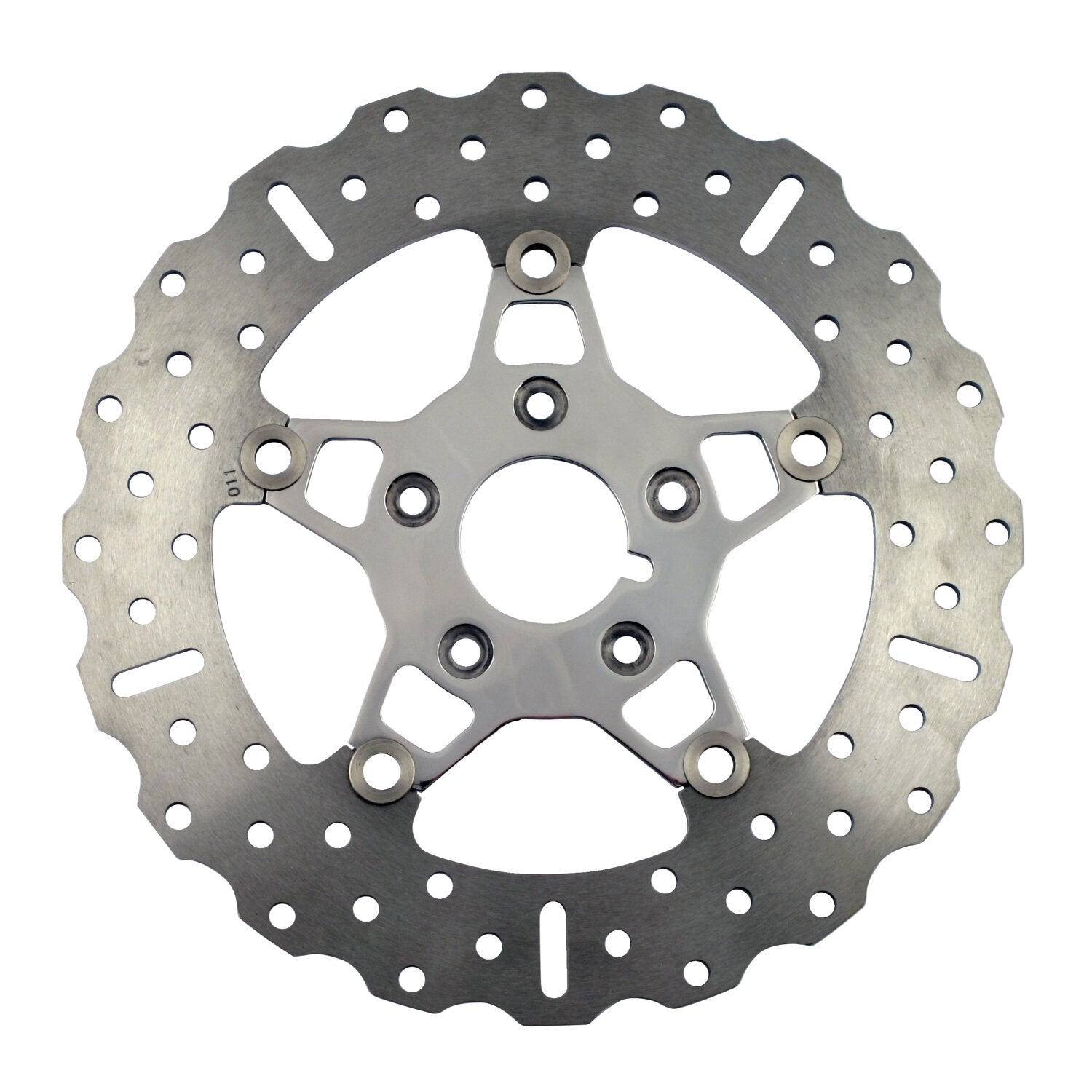 EBC pol - Stainl - Contour floating brake rotor