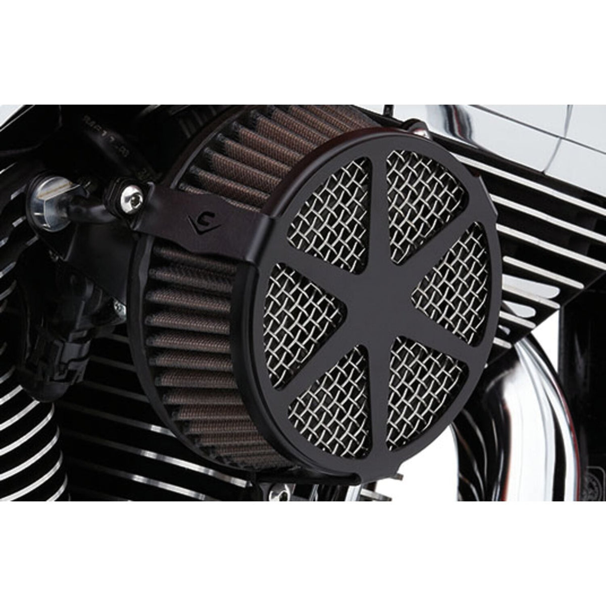 Cobra Naked air cleaner kit - Spoke - Black