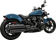 Bassani Xhaust 4" Slip-on Mufflers In Black