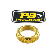 Pro Bolt Aluminium Top Yoke Nut - Gold
