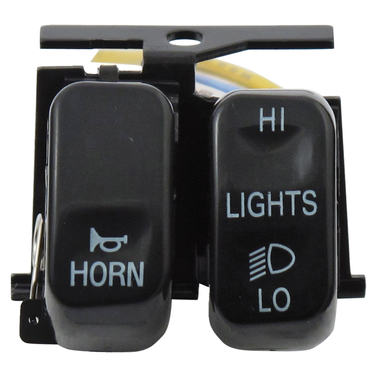MCS Hi/Low/horn handlebar switch set - Black