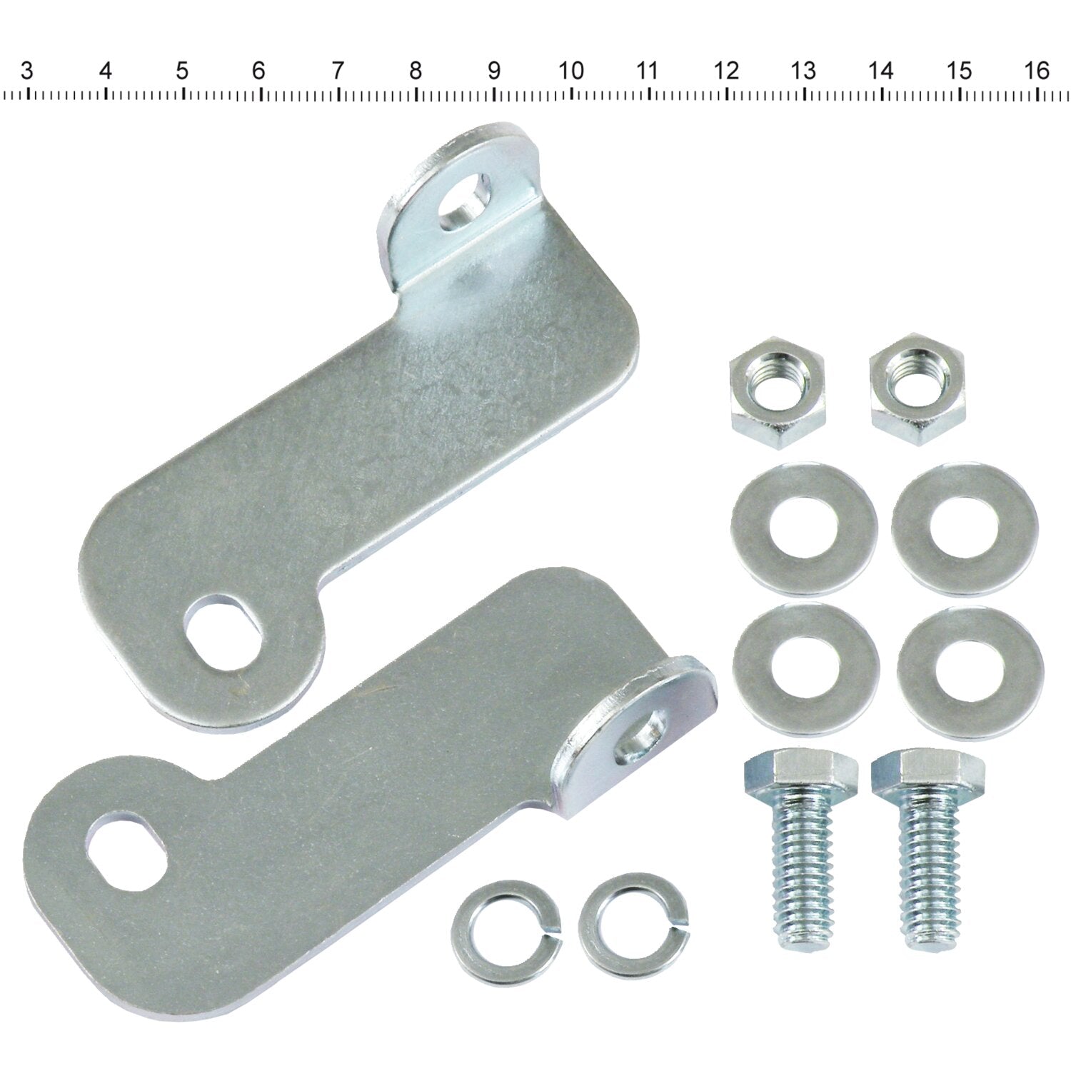 MCS Air cleaner adapters only for adapter bracket - Chrome
