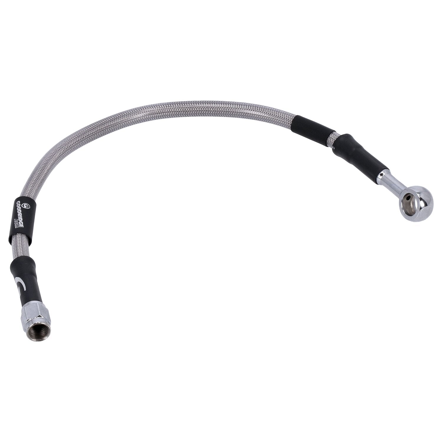 MCS by Goodridge brake line rear stainless clear coated