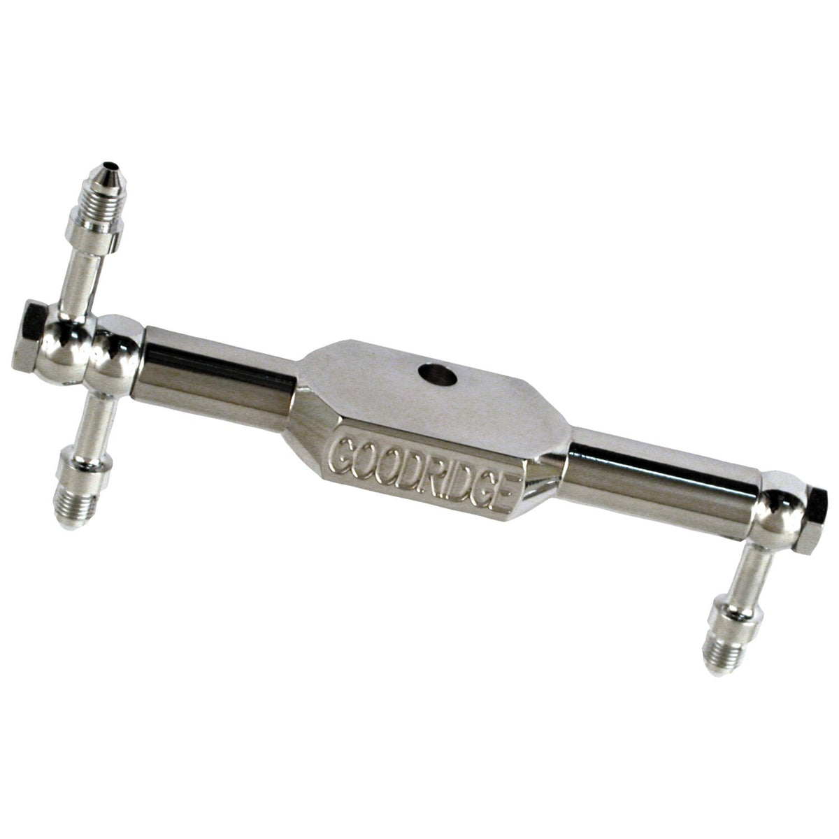 Goodridge brake tee bar - High polished stainless steel