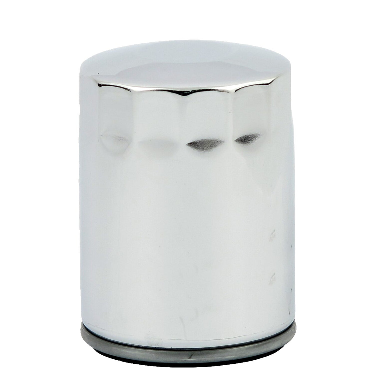 MCS spin-on oil filter for M8 - Chrome