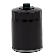 MCS spin-on oil filter with top nut for M8 - Black