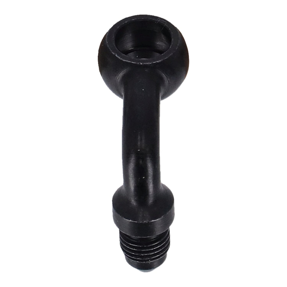 Goodridge Banjo fitting black 3/8" 90 degrees 10mm