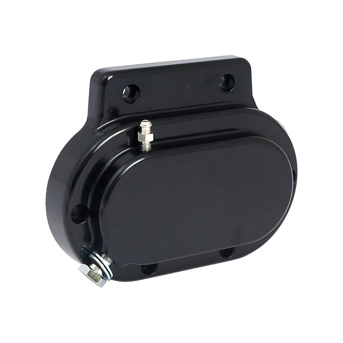 MCS Transmission end cover smooth hydraulic - Black
