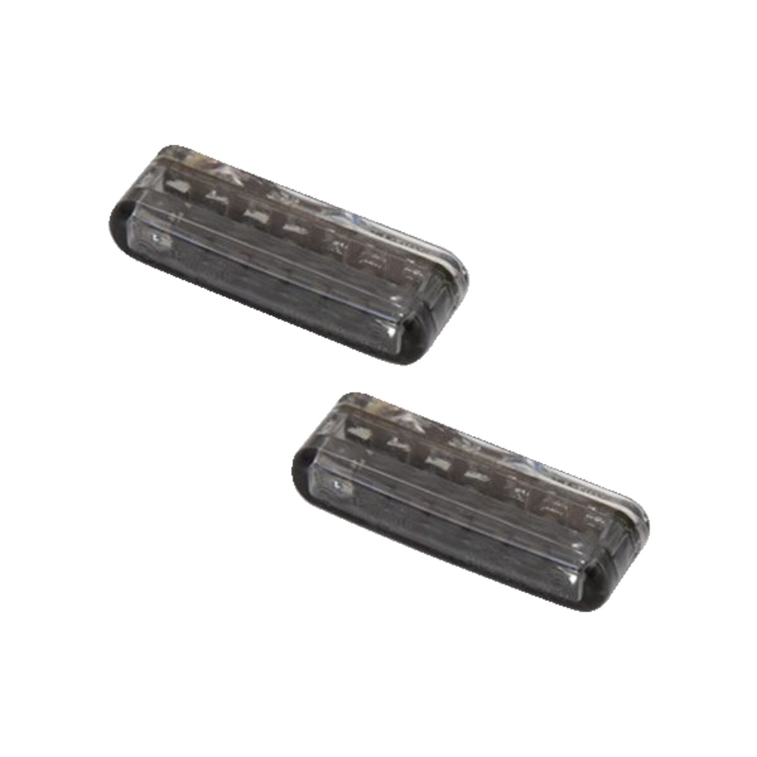 MCS Shorty taillight/turn signal combo - Smoke lens ECE