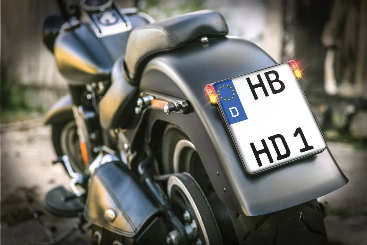 Heinz Bikes 3-in-1 License Plate Holder For Eu