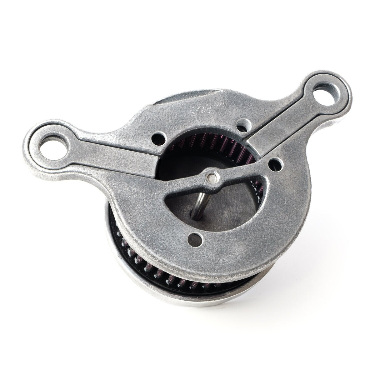 Wannabe Choppers WannaSucker 'Wave' air cleaner - Brass