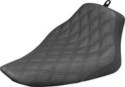 Saddlemen Renegade Solo Seat - Lattice Stitch - For Harley Davidson & ZERO