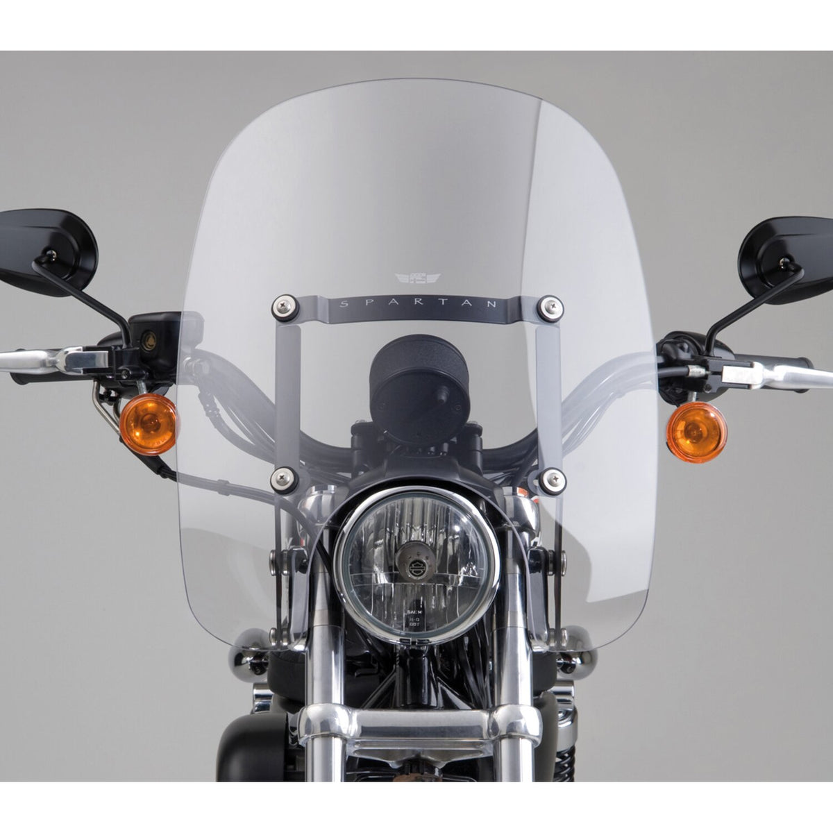 National Cycle Spartan® Quick Release Windshield - Clear 18.50" high