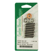 Gardner-Westcott rocker box top bolt kit - Buttonhead stainless