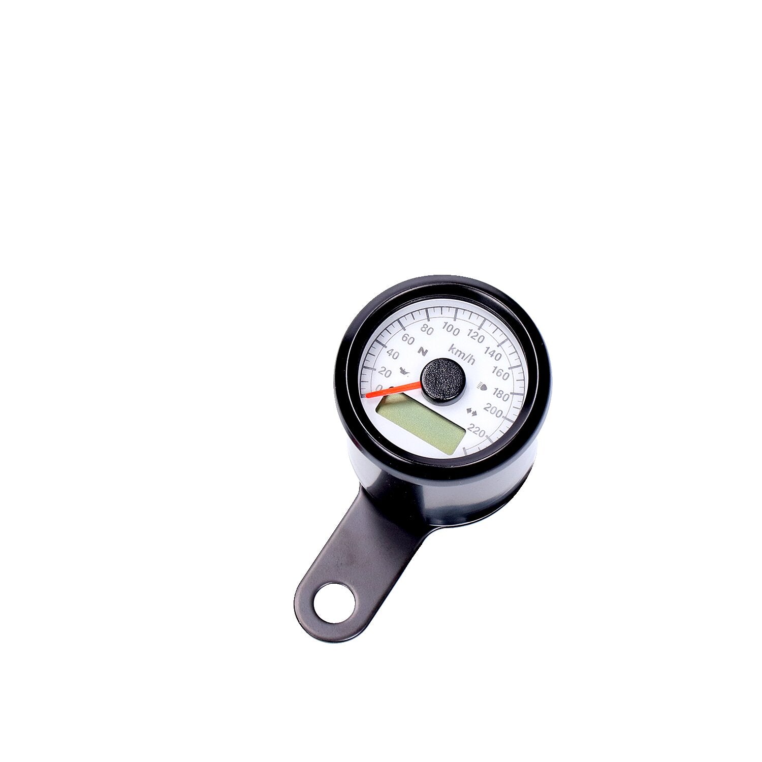 MCS Stoker electronic speedometer 48mm - Black white face