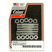 Colony oil pump mount kit OEM style - Zinc