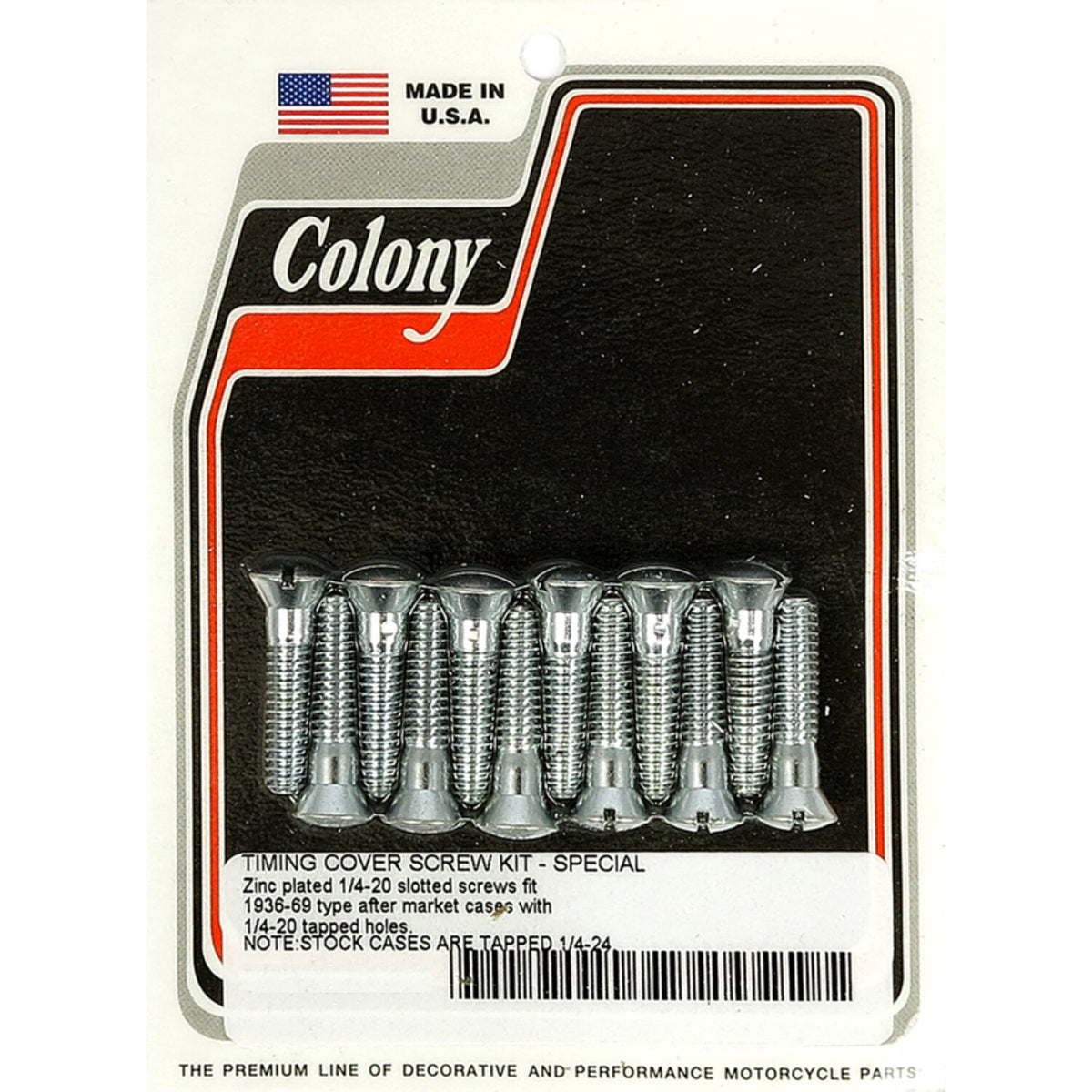 Colony cam cover mount kit OEM style - Zinc