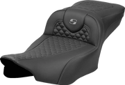 Saddlemen Roadsofa Dragon Scale Seat - For Harley Davidson