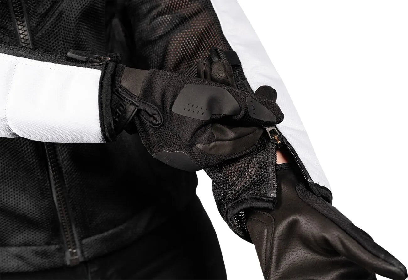 Icon Women's Mesh Af Jacket Foreet Sport - Black/White