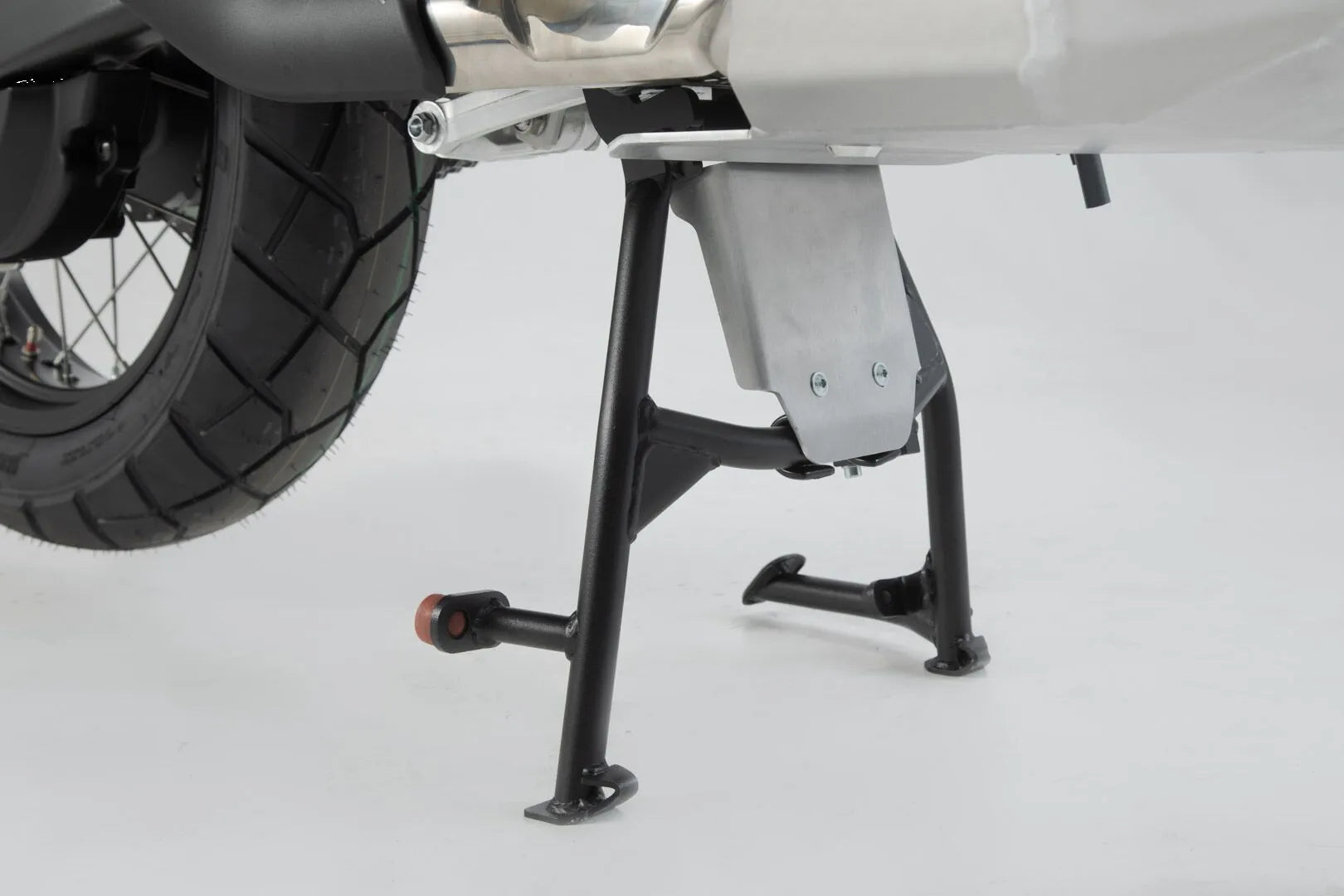 SW-MOTECH Motorcycle Centerstand - Black Powder-Coated Steel