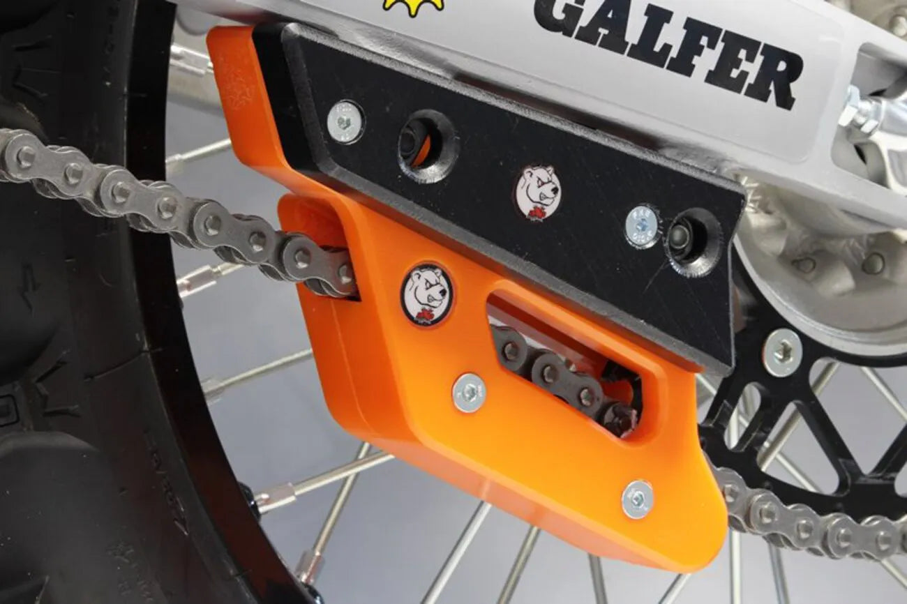 Axp Racing Chain Guide Pad - Uhmw Plastic