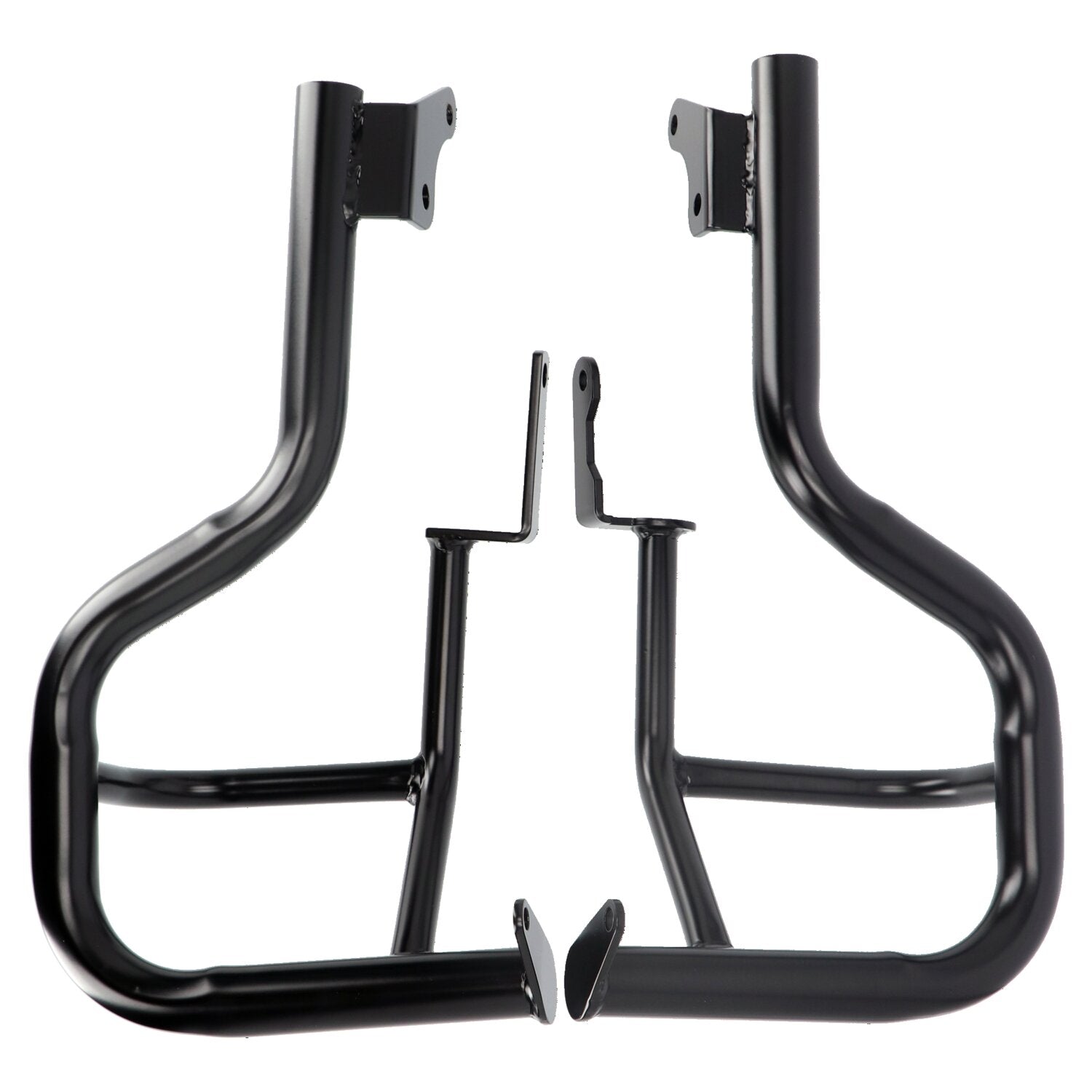 Highway Hawk 38mm 'Fat Bar' engine guard - Gloss black