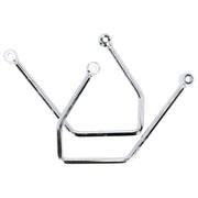 Highway Hawk saddlebag support kit - Chrome