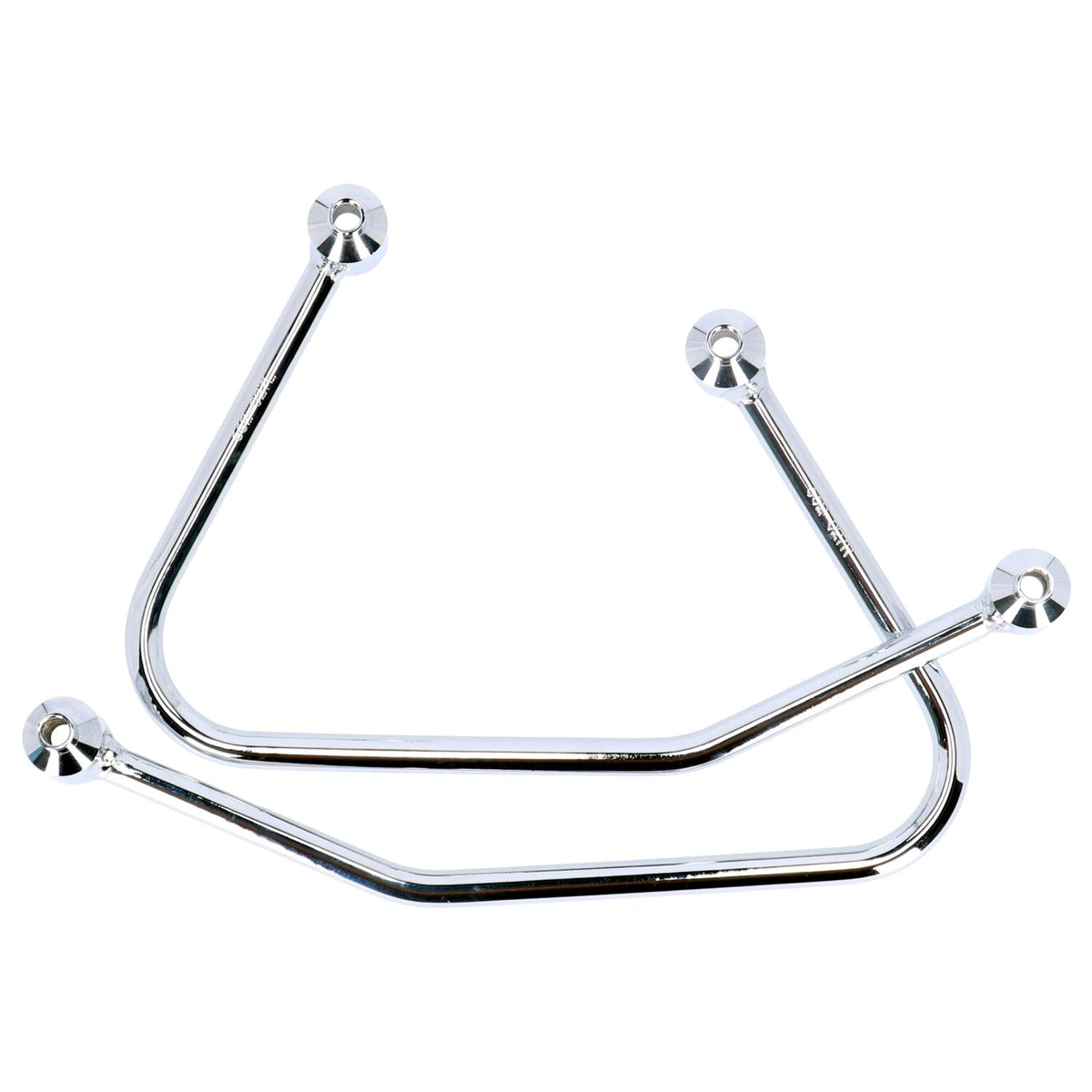 Highway Hawk saddlebag support kit - Chrome