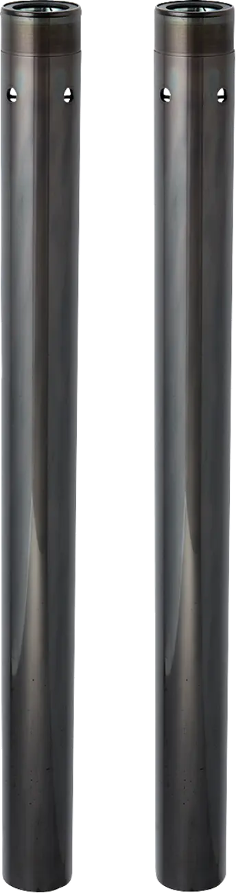 Arlen Ness Fork Tubes - Black, 49mm, 22.875"