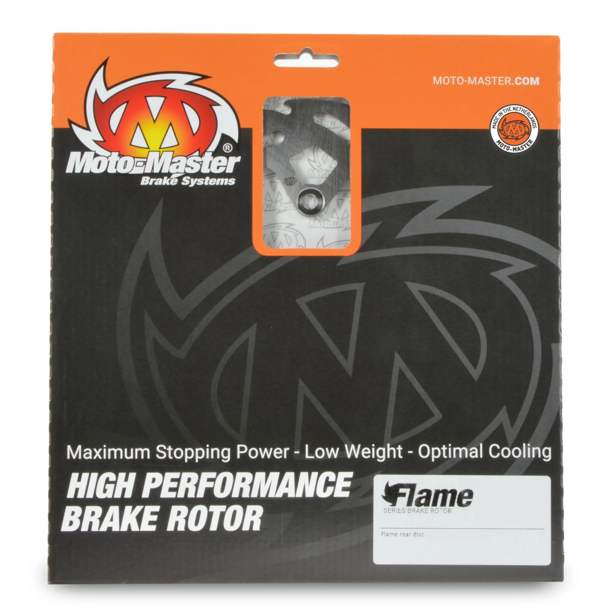 Moto-master Flame Series Rear Brake Rotor - Rear