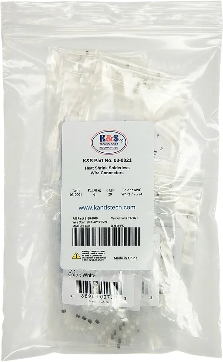 K&s Technologies Solderless Wire Connectors