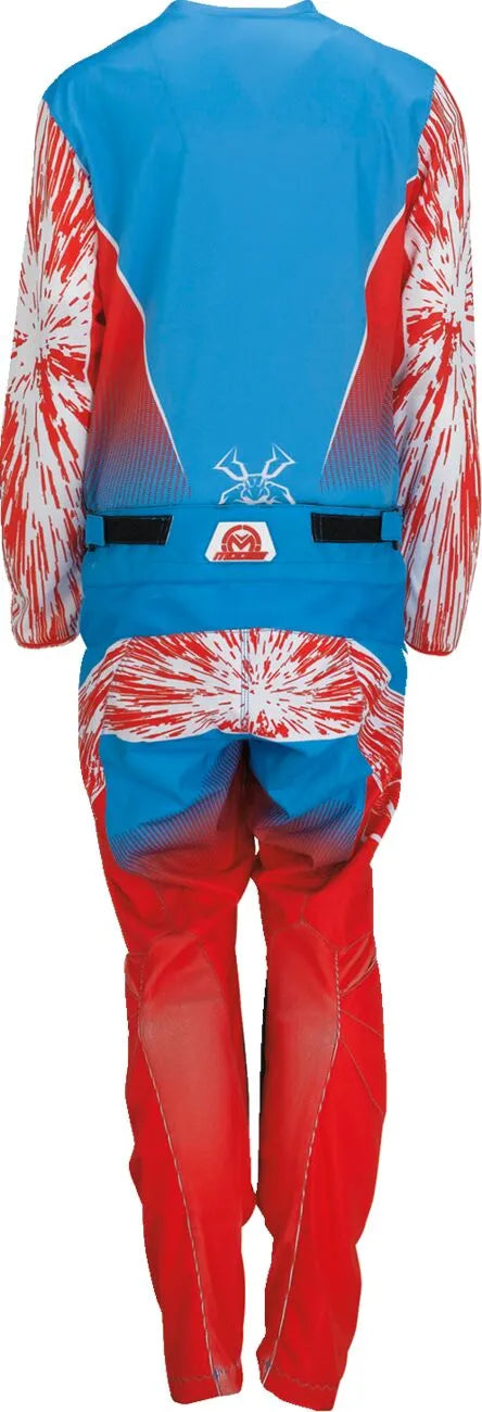 Moose Offroad Youth Agroid Jersey - Blue/Red/White