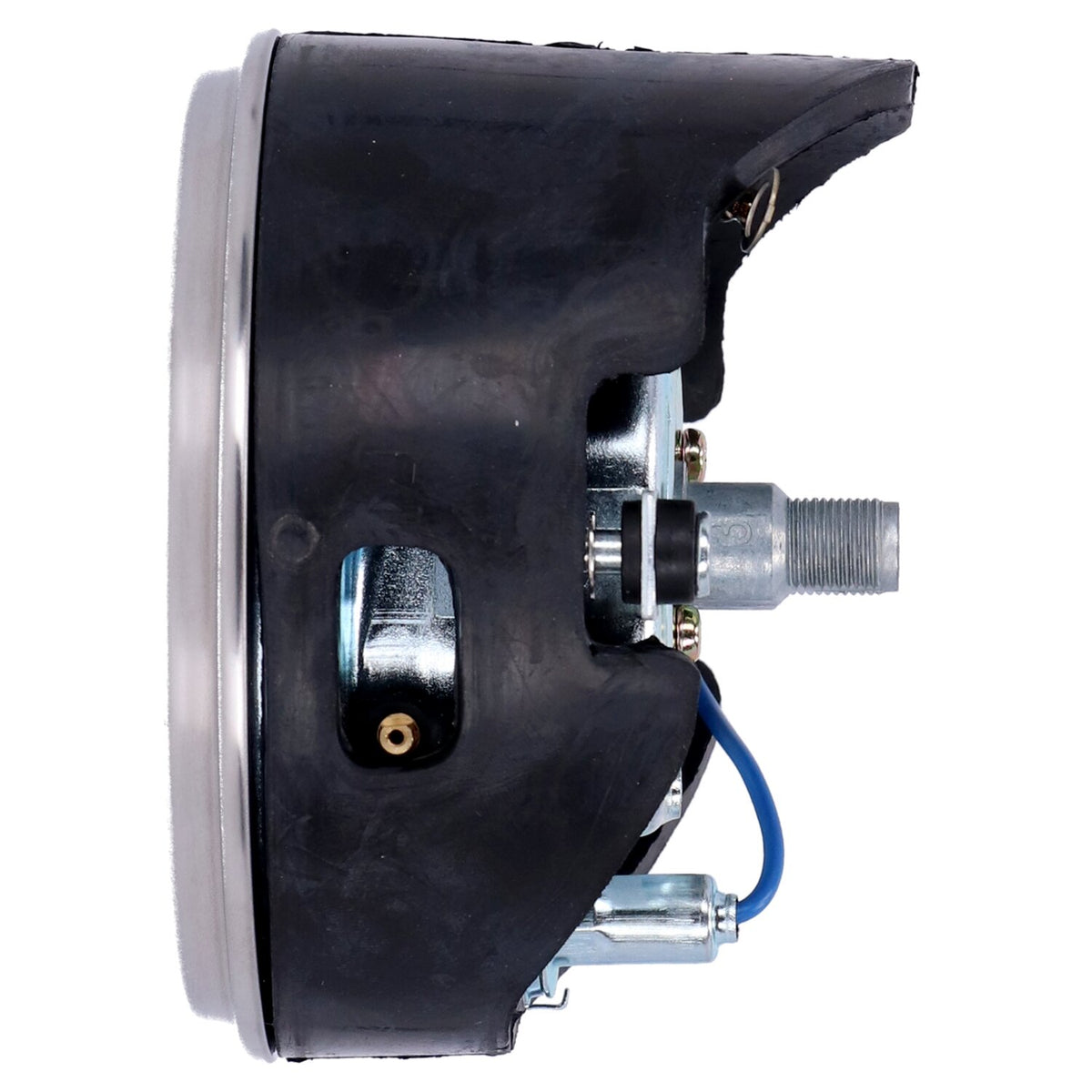 MCS FL speedometer '46-47 face' silver/black - 2.24:1 mph