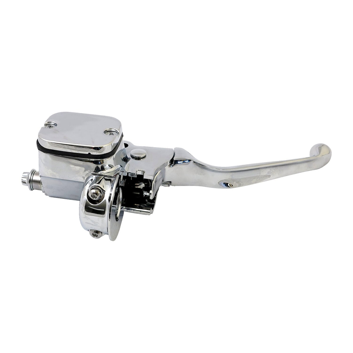 MCS Handlebar master cylinder assy - 11/16" bore - Chrome