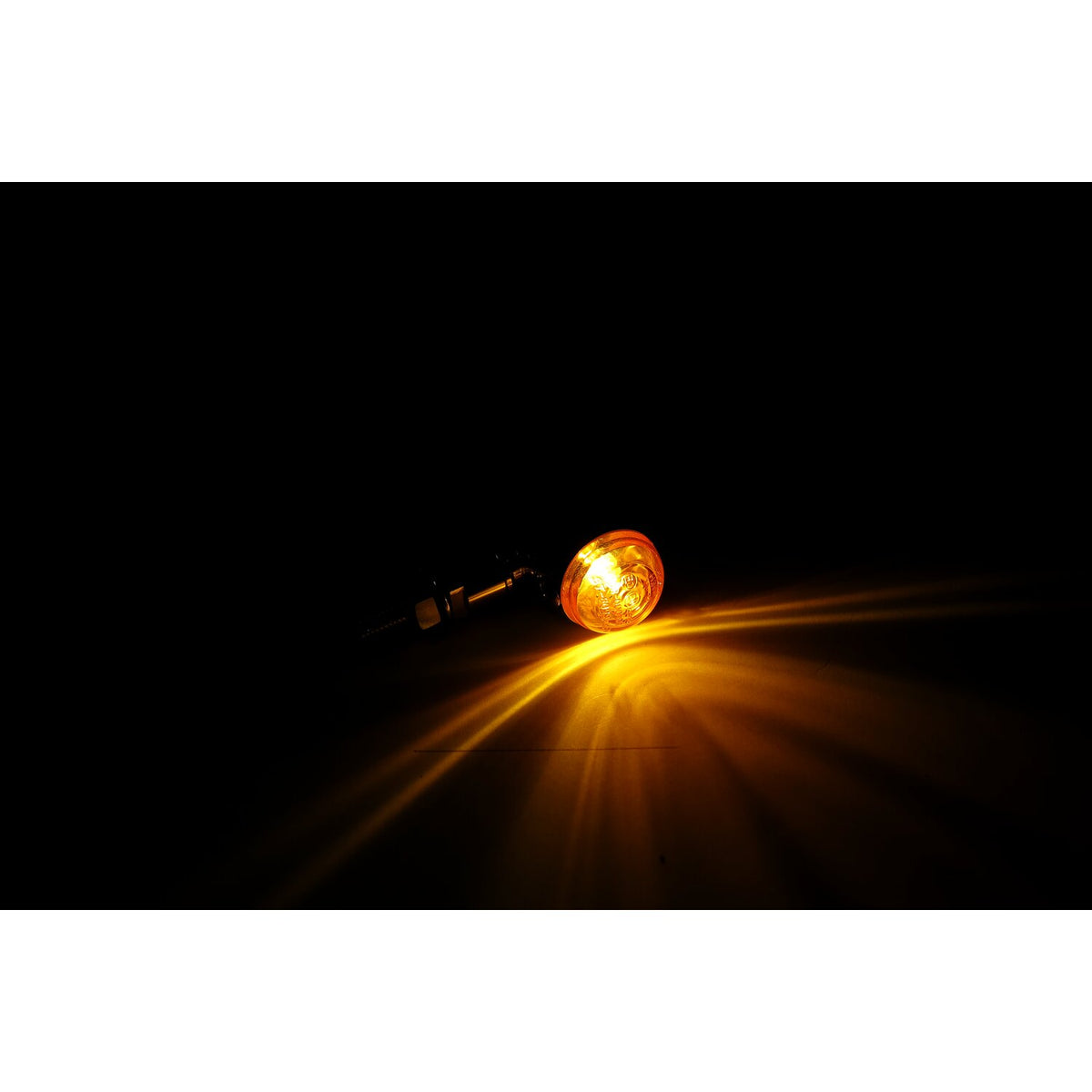 MCS Micro bullet 12v halogen turn signals - Chrome plain
