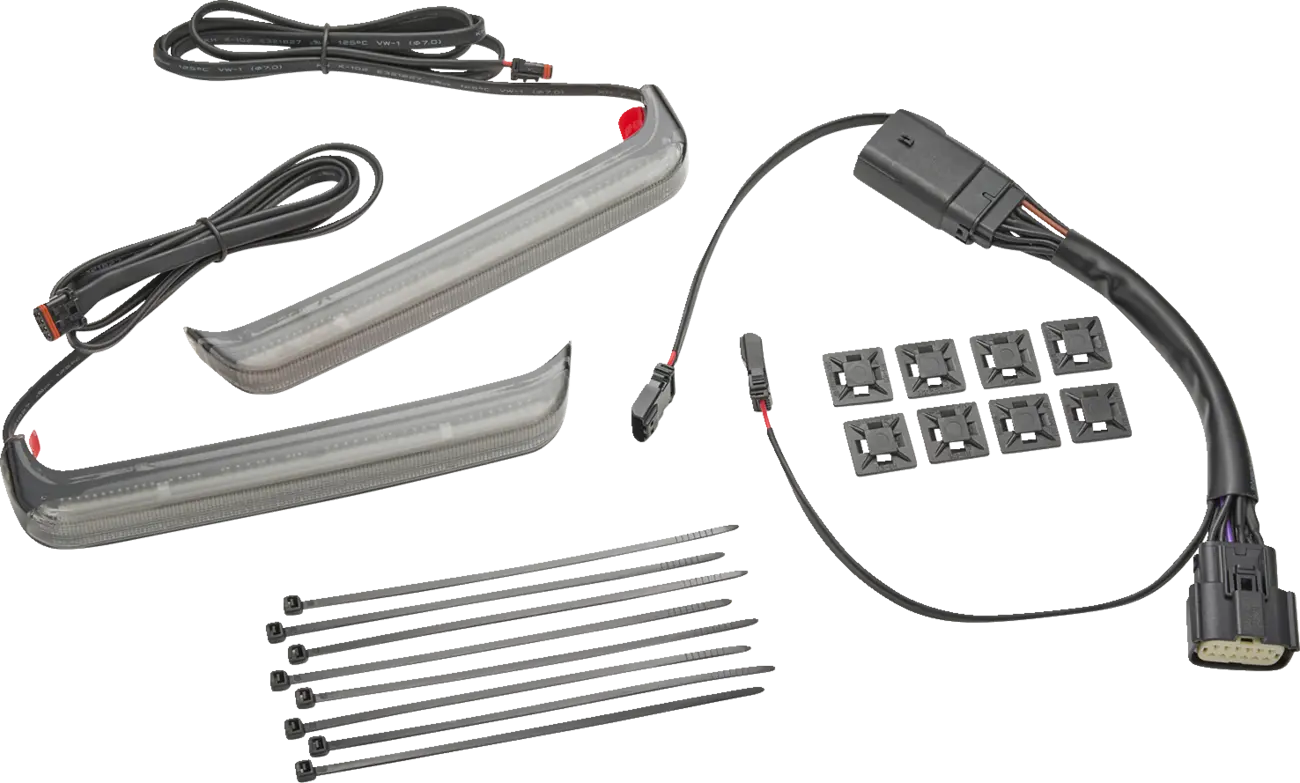 Ciro Led Saddlebag Lights - Red Lenses