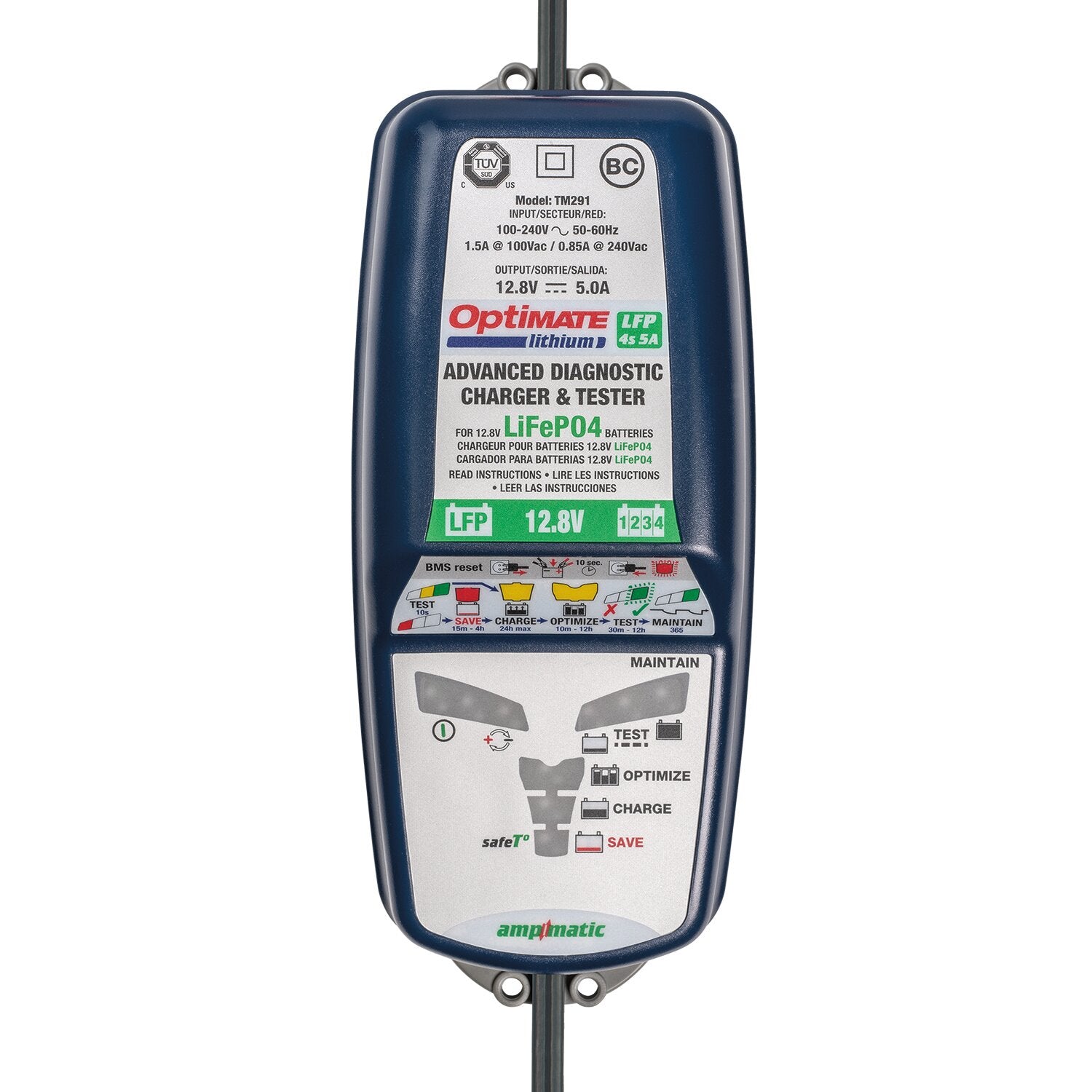 Optimate Tecmate OptiMATE Lithium 4S 6A battery charger