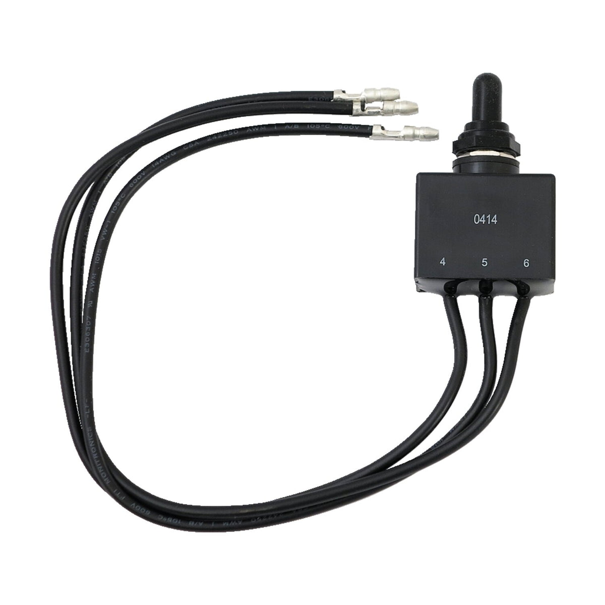 Standard Toggle switch on-off-on - 25A 6/12V - Weatherproof
