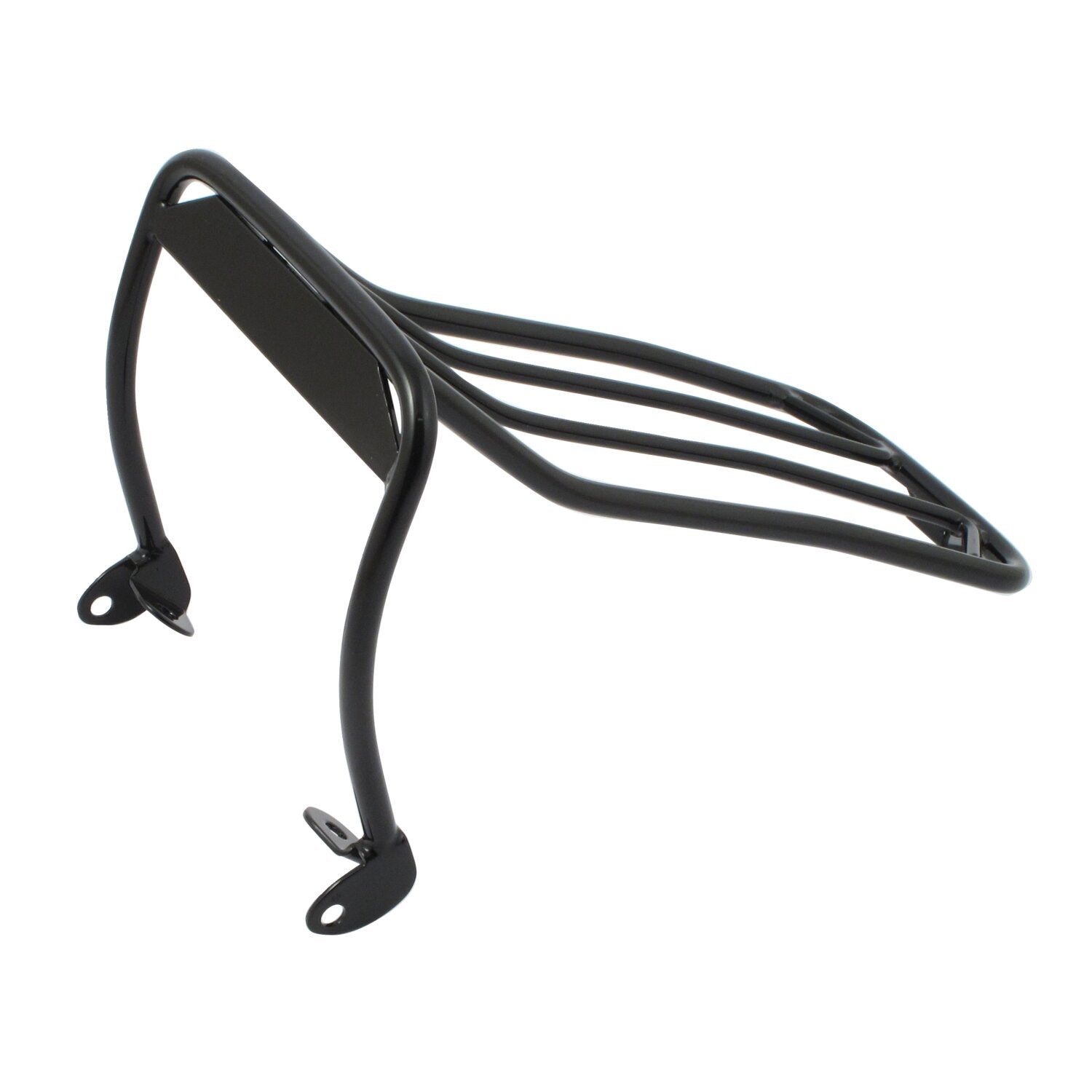 MCS Luggage rack for bobbed rear fender - Black