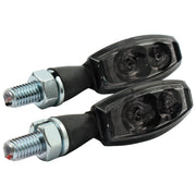 MCS Blaze LED taillight/ turn signal combo - Black - Smoke lens