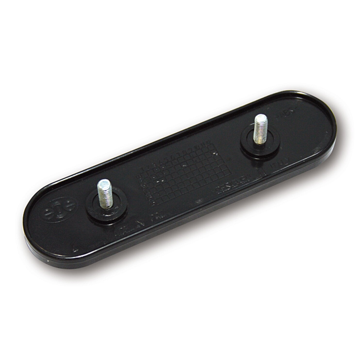 MCS Universal B-Seen reflector - Rectangular/round corners - Red