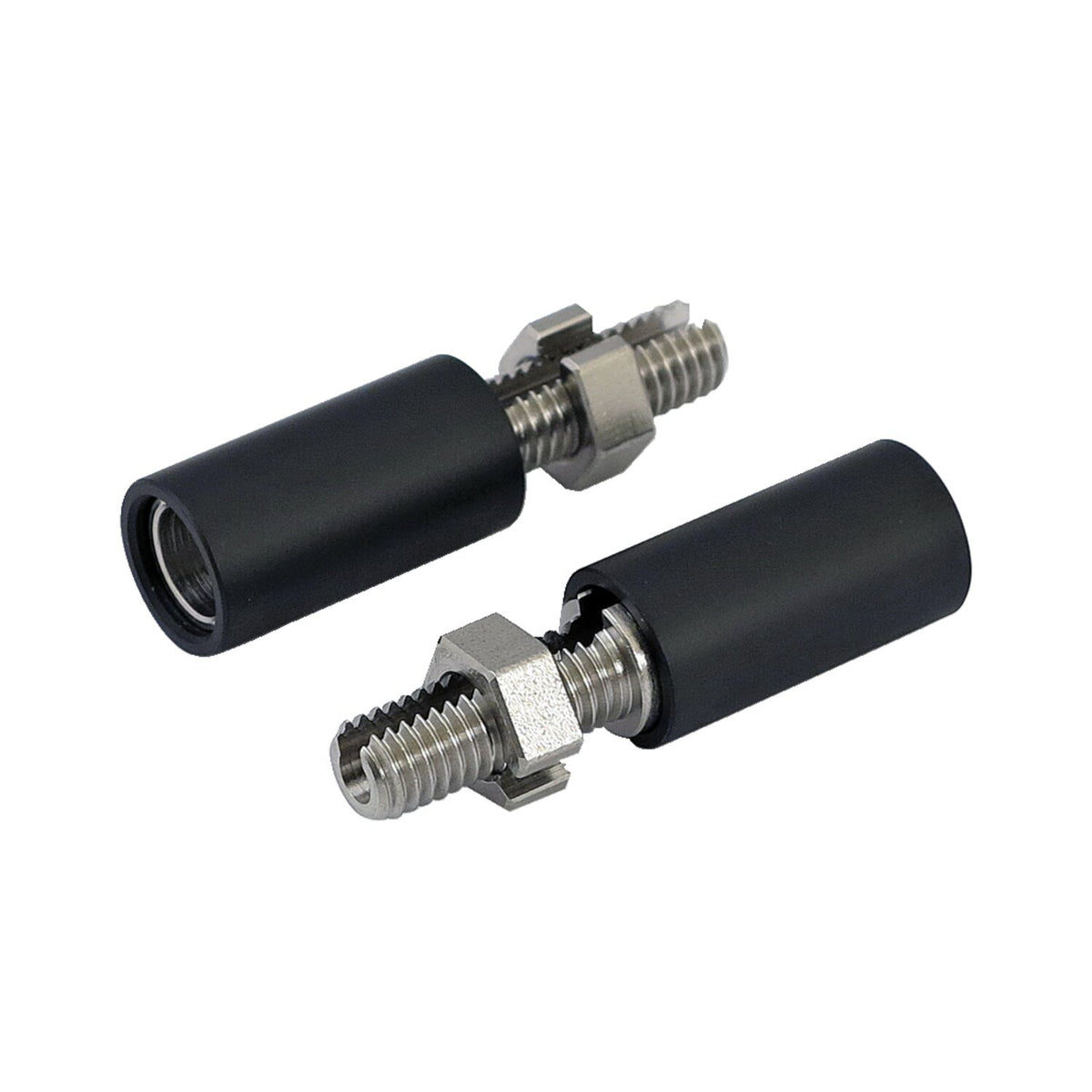 MCS Turn signal extensions 27mm - M8 threaded - Black