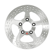 Braking solid drilled brake rotor 260mm rear