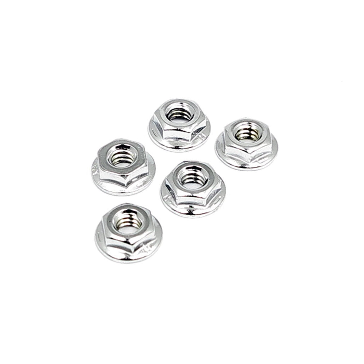 Gardner-Westcott 3/8-16 flange nut chrome - 25 stk