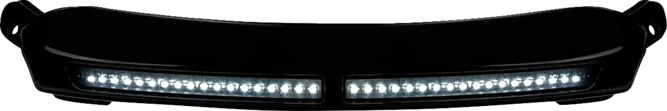 Custom Dynamics Windshield Trim - White Led