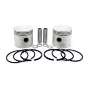 MCS Replacement 80" Flathead piston kit - +.030"