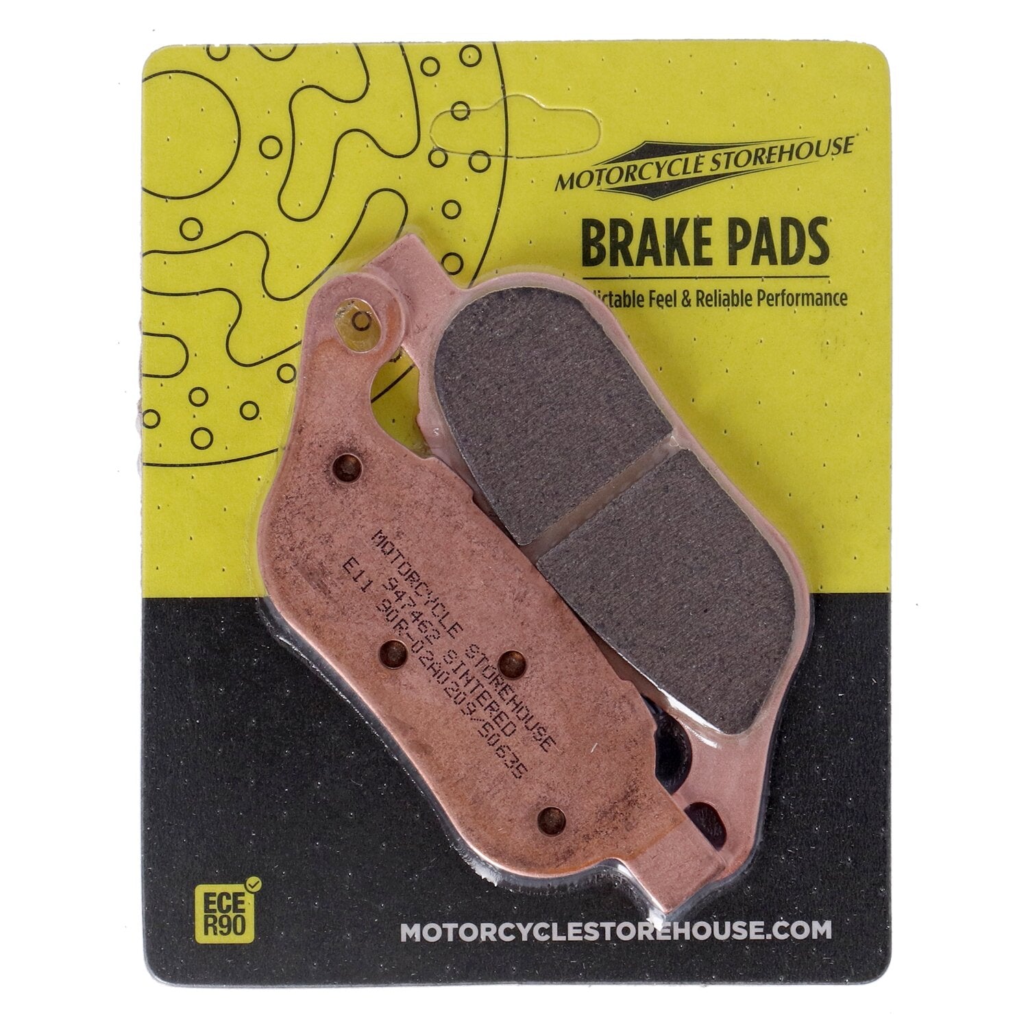 MCS brake pads rear - Sintered