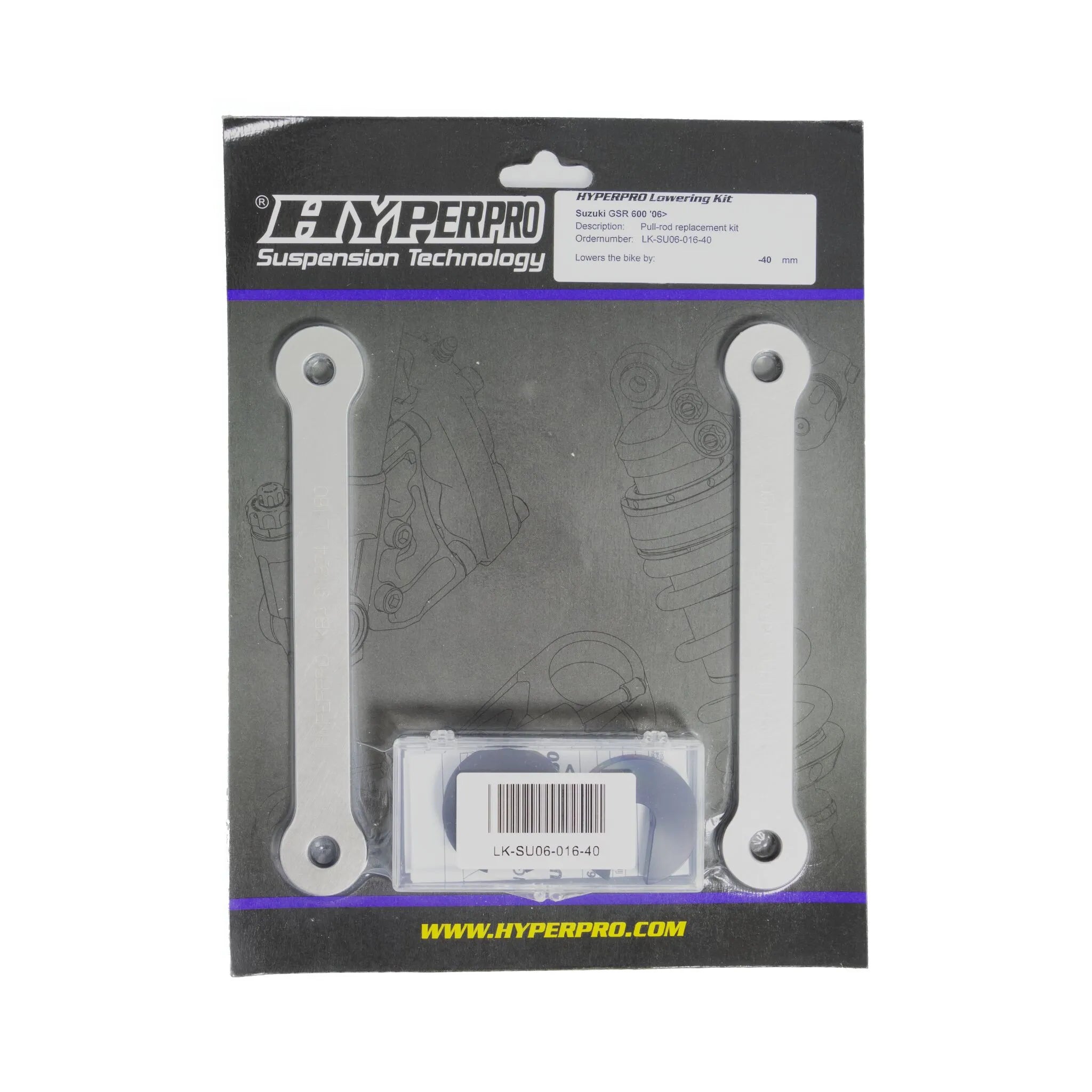 Hyperpro Lowering Kit W/link-system